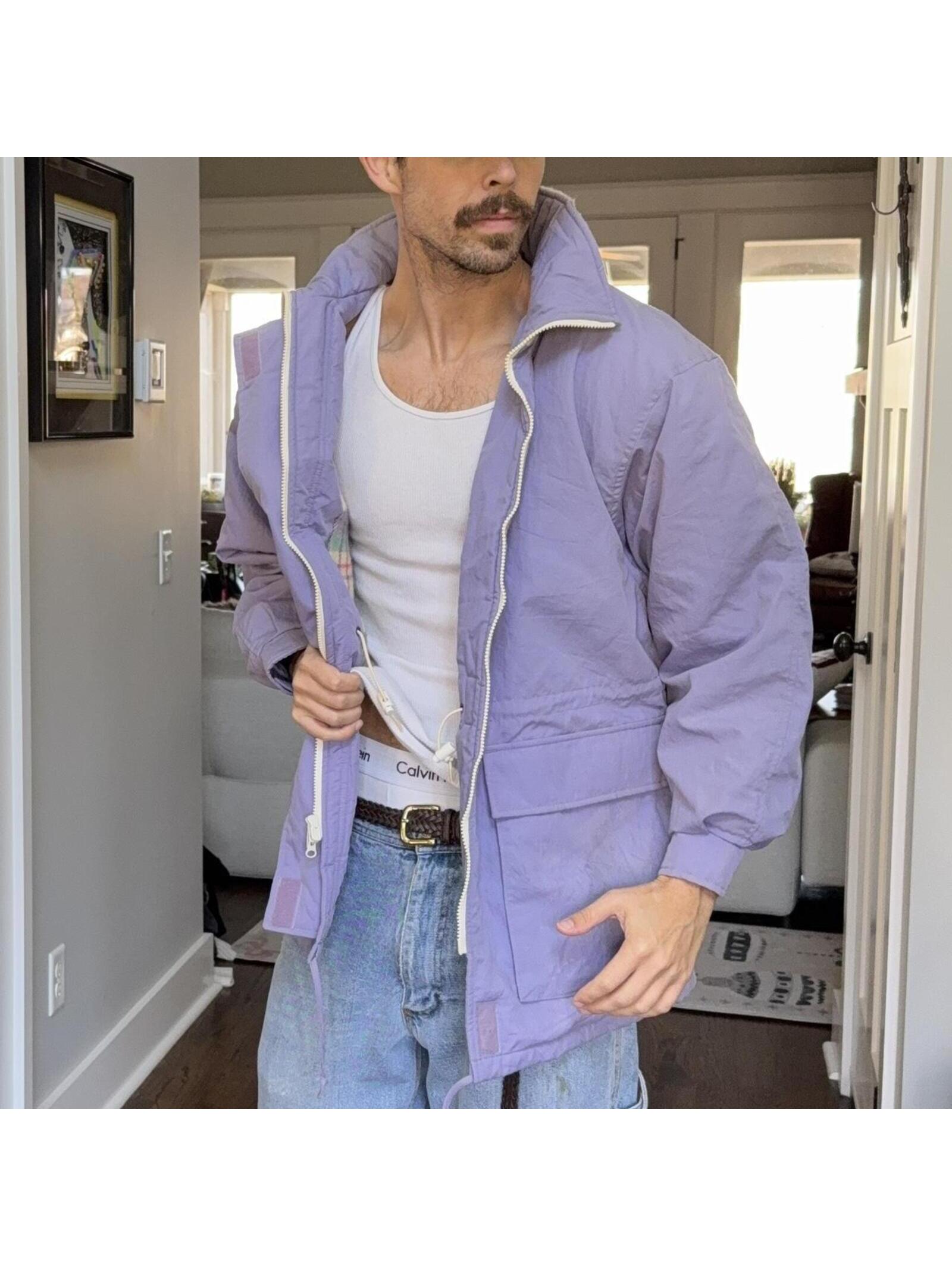 Vintage Woolrich Lilac Parka Women’s M (Fits Men’s S/M Cropped & Cozy)